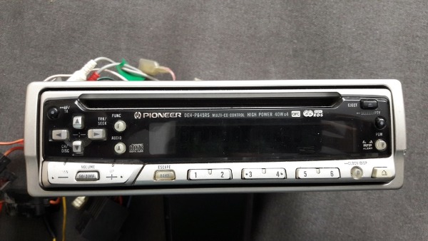 pioneer - cd radio deh-p 645 rs silber oldy car