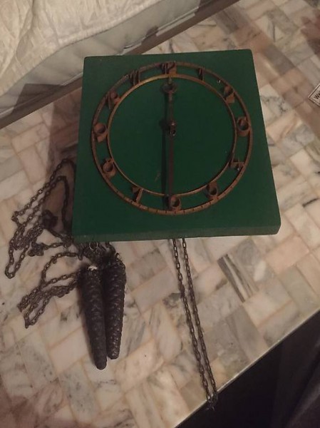 ST Aubin Swiss Vintage Wanduhr Nur 199fr