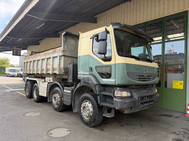 renault / renault trucks, kerax 450 8x4, abrollkipper (haken)