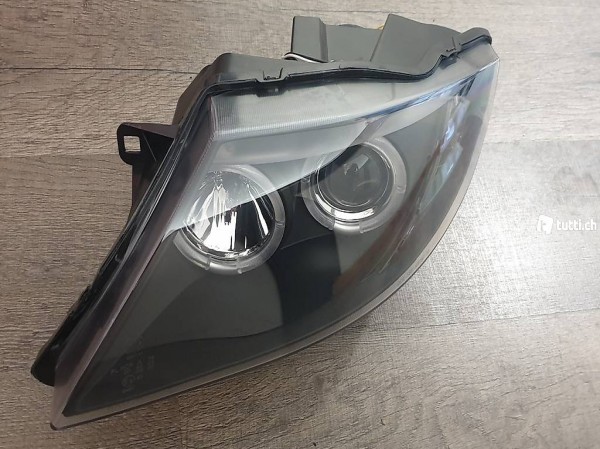 BMW Z4 E85 E86 02-08 CCFL ANGEL EYES SCHEINWERFER SCHWARZ