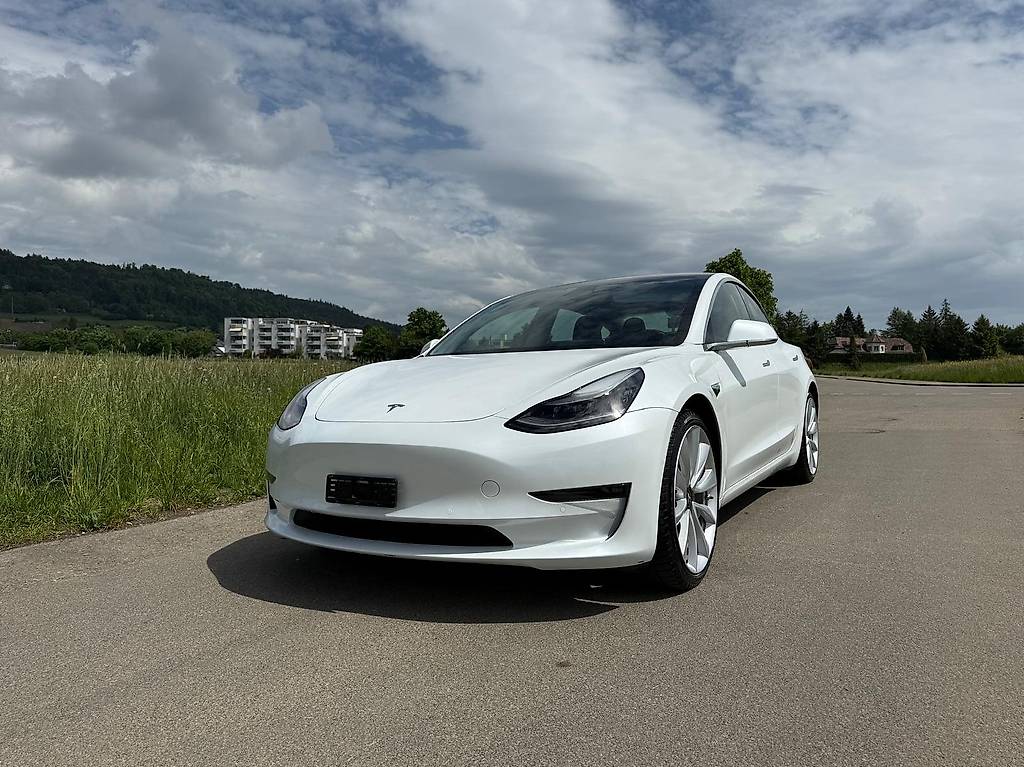 tesla model 3 dual motors 4x4in perlmut weissperformance