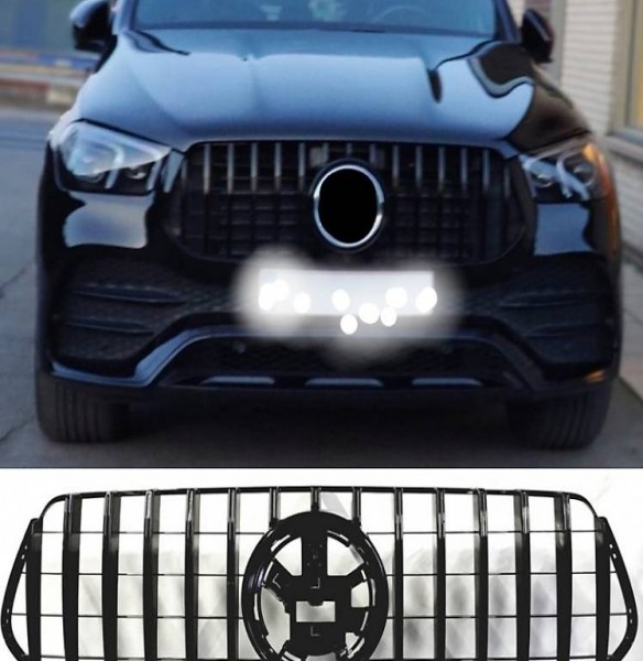  Kühlergrill W167 Schwarz 2019+ Panamerica