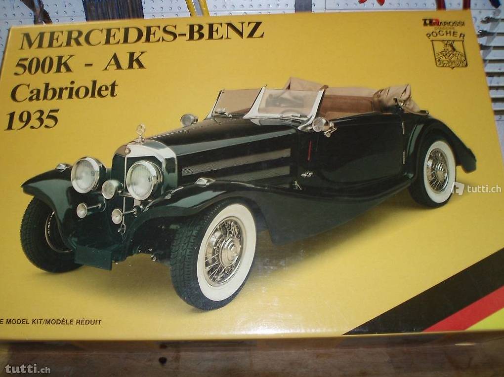 Bausatz Pocher Mercedes Masstab 1/8 komplett zum Fertigbauen