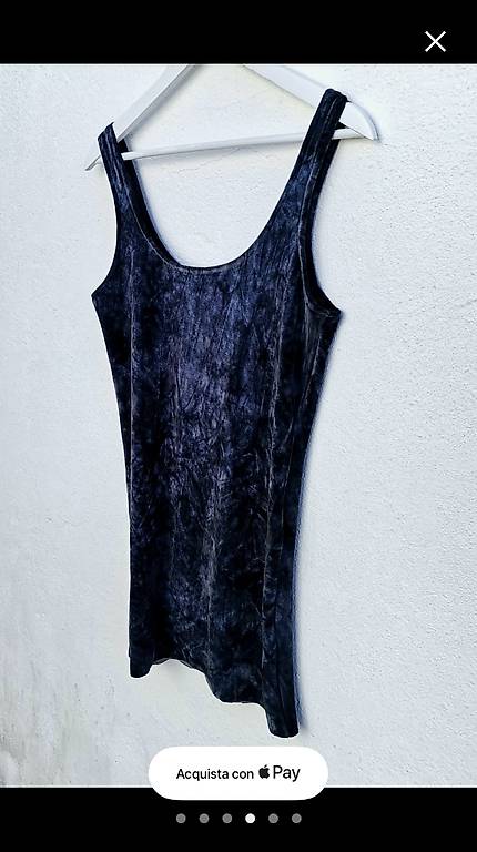 Slip top in velluto e bambù DarkWilds