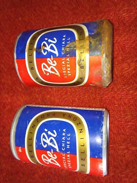 BIRRERIA BELLINZONA LATTINE DI BIRRA PIENE