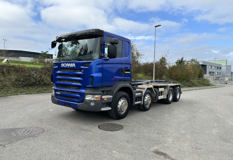 SCANIA, R420 CB8x4 Haken, Abrollkipper (Haken)