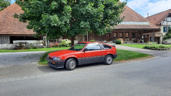 Honda CRX der 1ten Serie mit Oldtimerstatus