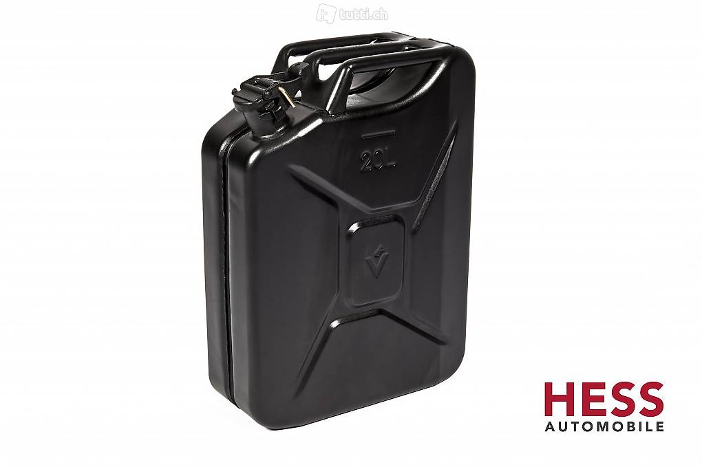  Schwarzer 20 Liter Reserve Kanister