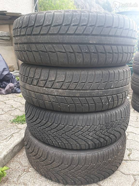 4 Gomme Invernali (2 Michelin e 2 Continental) 205/65 R15 94T