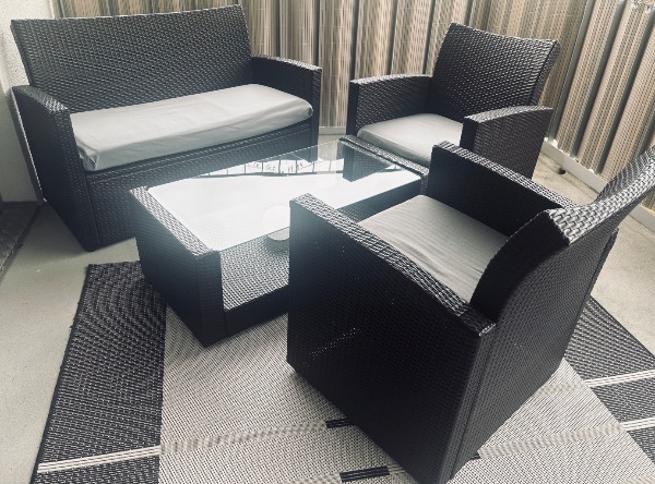 Lounge Möbel Rattan