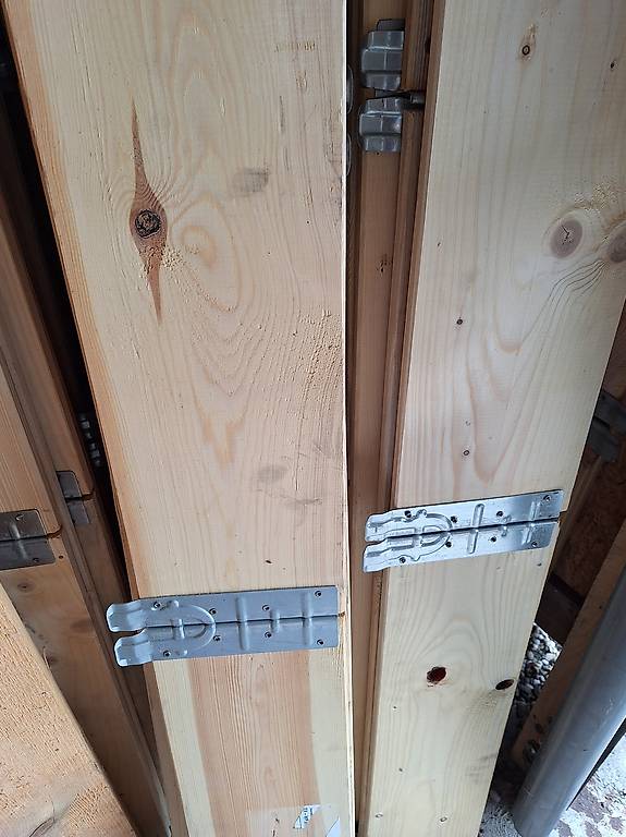 Palettenrahmen Faltrahmen Hochbeet Astlöcher