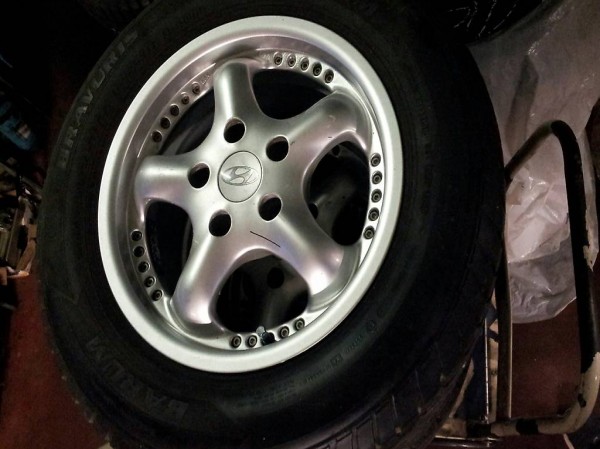  Hyundai Trajet Räder Felgen Reifen Leichtmetallfelgen