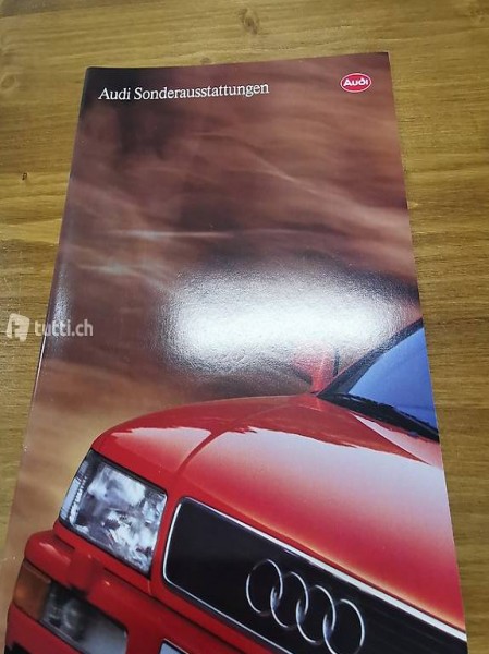  Audi Sonderausstattung / Heft