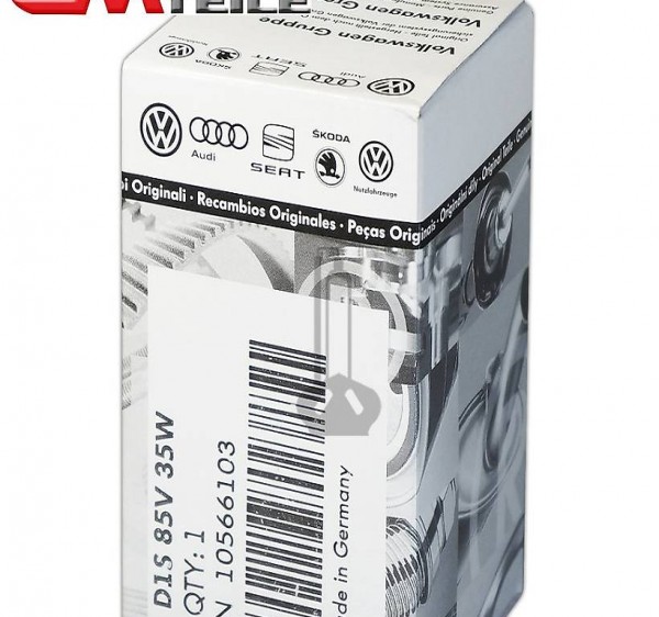  ORIGINAL VW / Audi PHILIPS D1S 35W Xenon Brenner N 10566103