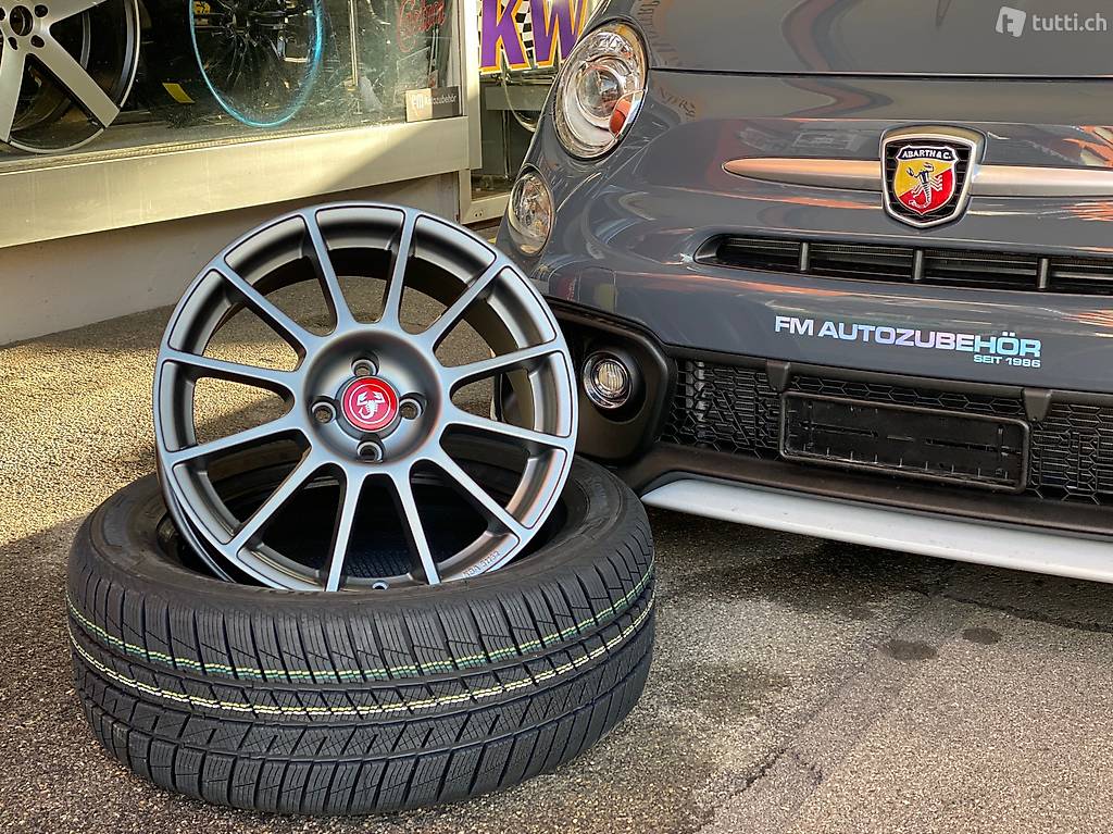  Fiat Esseesse Style Felgen 17 Zoll Tuning 500 595 Abarth