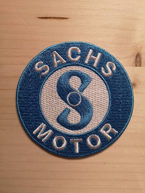 Aufnäher Badge Patch Mofa Töffli SACHS MOTOR