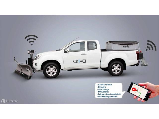 HILLTIP, Salzstreuer u. Schneepflug/Schneeschild, Winterdienst