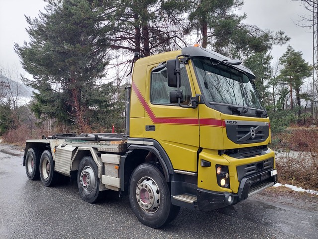 VOLVO, FMX-460 8x4R, E5, Trösch, Retarder, Abrollkipper (Haken)