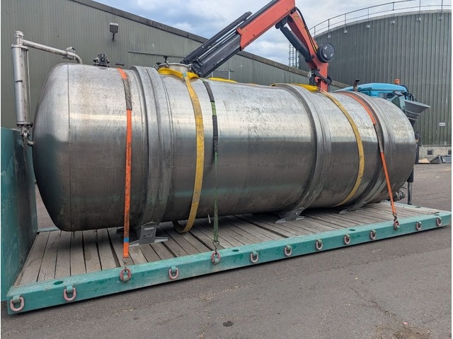 Citerne Inox 20 000 litres, Tankaufbau