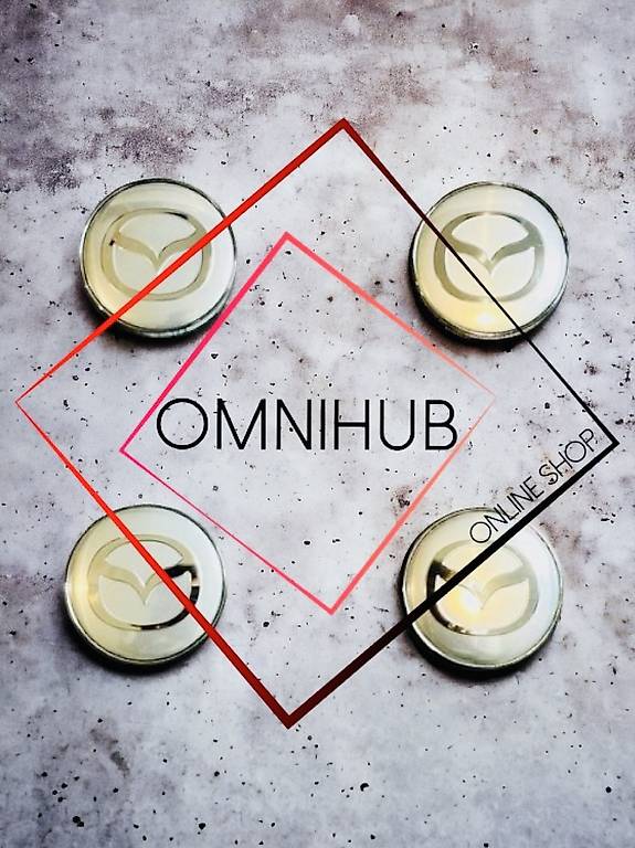 Mazda 60mm Nabendeckel Radnaben Radkappen Felgendeckel Neu