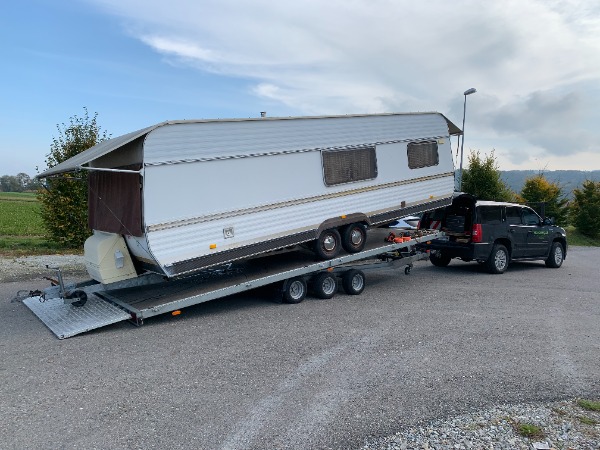 Wohnwagenüberführung & Wohnwagentransport