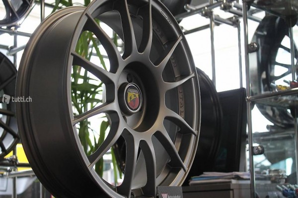  Fiat 500 Abarth Xtreme Light Felgen Anthrazit 17 Zoll Satz