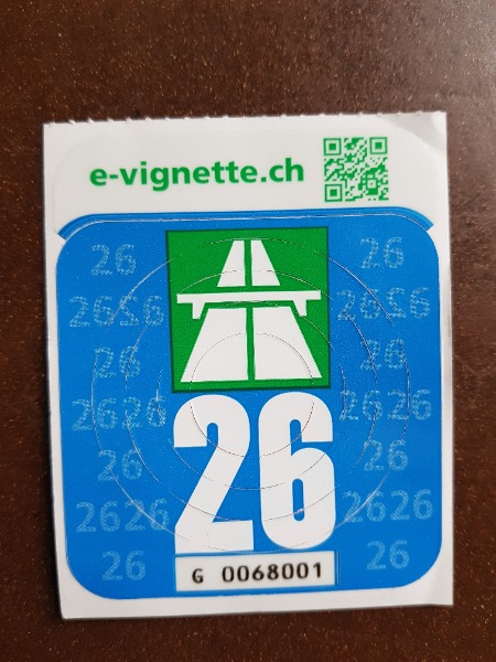 Autobahnvignette 2026