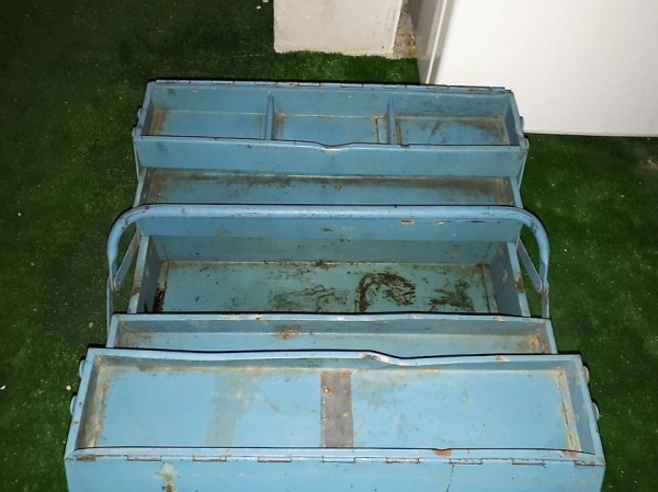 Werkzeugkiste Blau
