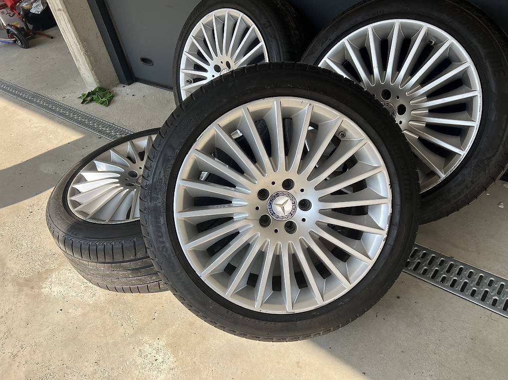 Originale Felgen für Mercedes S klasse