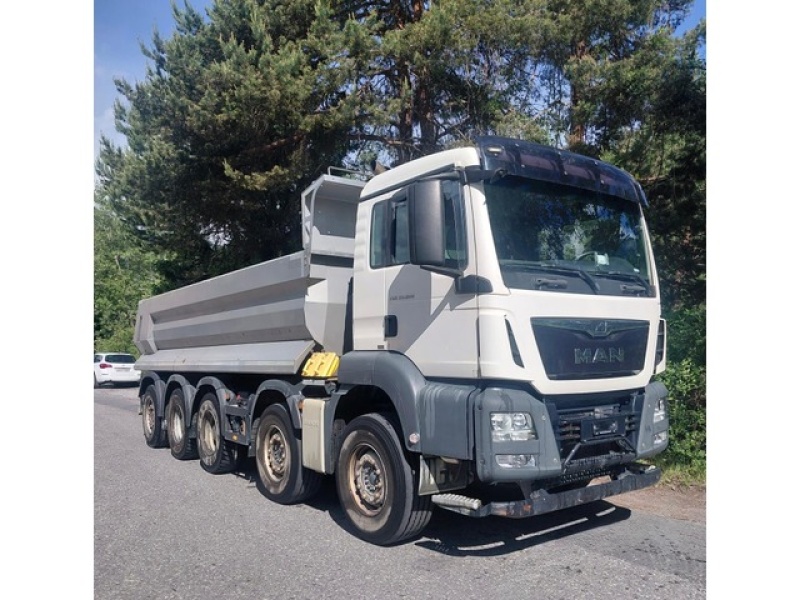 MAN, TGS 35.500, 10x4, Euro6, Schwarzmueller, Rückwärtskipper