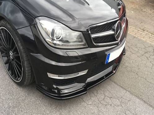  Spoilerlippe Front Mercedes W204 C63 AMG Facelift