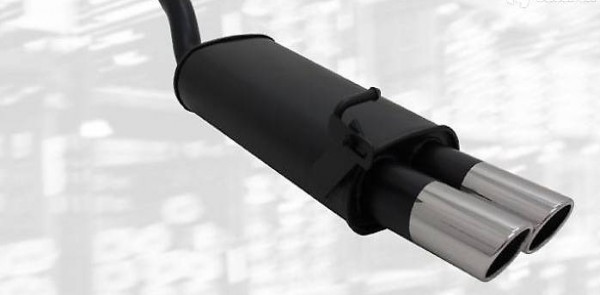  SPORTAUSPUFF VW GOLF 4 GRUPPE N 2x90mm SR-DESIGN
