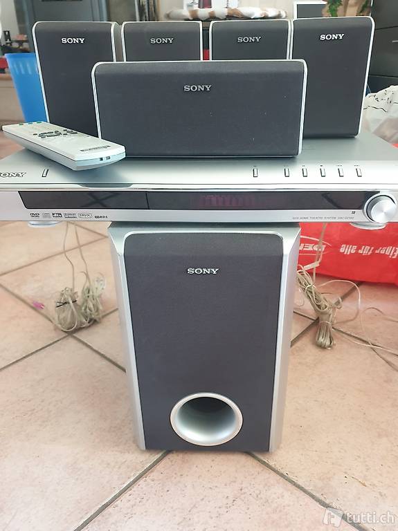 dvd home theatre system sony usato poco