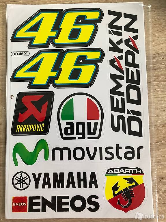 Valentino Rossi stickers 46