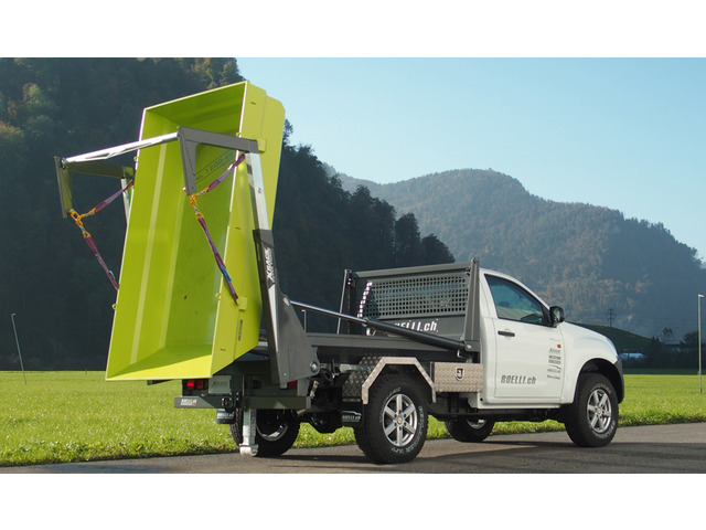 ISUZU, ROELLI X-RACK Pickup Absetzkipper, Absetzkipper