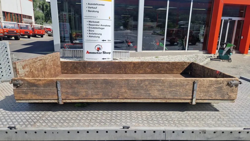 SCHILTER Aufbaubrücke Holz Stahl auf 1300 Occ.