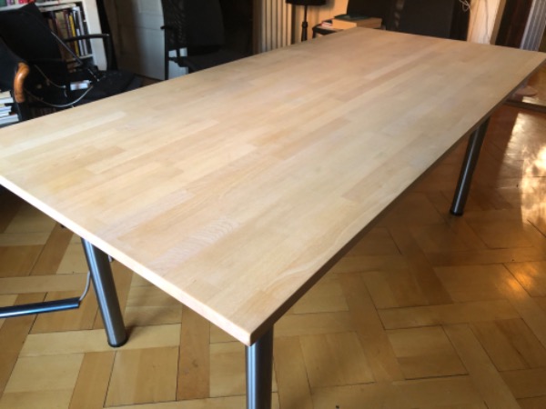 Tisch Massivholz Platte