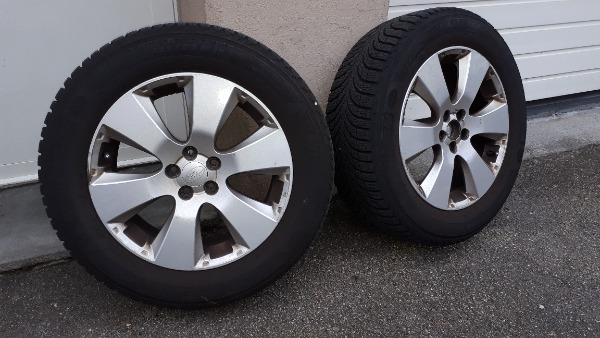 Subaru Outbeck Model 2010 2xAlus 17 Zoll