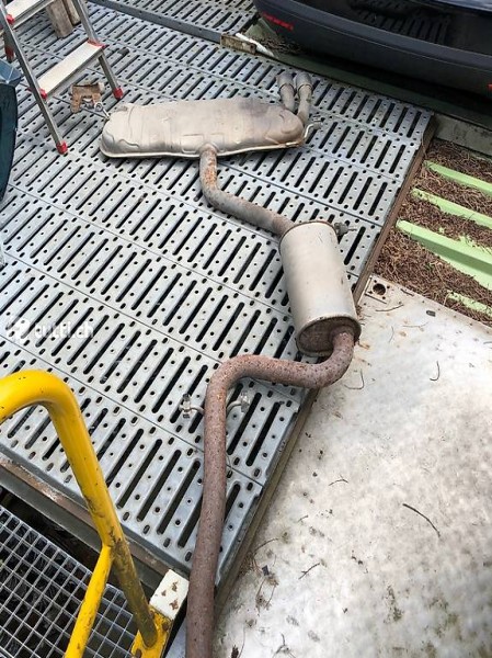 VW Golf 5 GTI 2.0TFSI Original Auspuffanlage