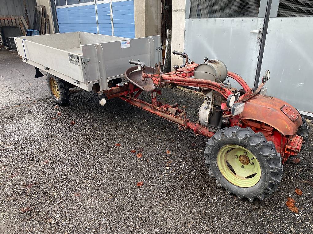 AEBI AM 70 Motoreinachser mit Alu Brücke