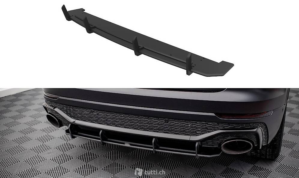  AUDI RSQ8 MK1 Heckansatz Diffusor Spoiler