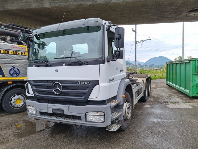 MERCEDES-BENZ, Axor 2633, Abrollkipper (Haken)