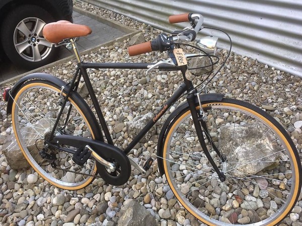  Herrenvelo Vintage Citybike Modell Roma mattschwa