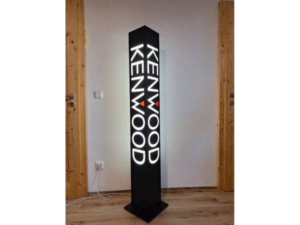 KENWOOD Leuchtständer Reklametafel Neu OVP Abholung