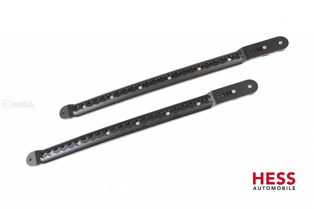  Hess Airline-Halter schwarz, zwei Magnete