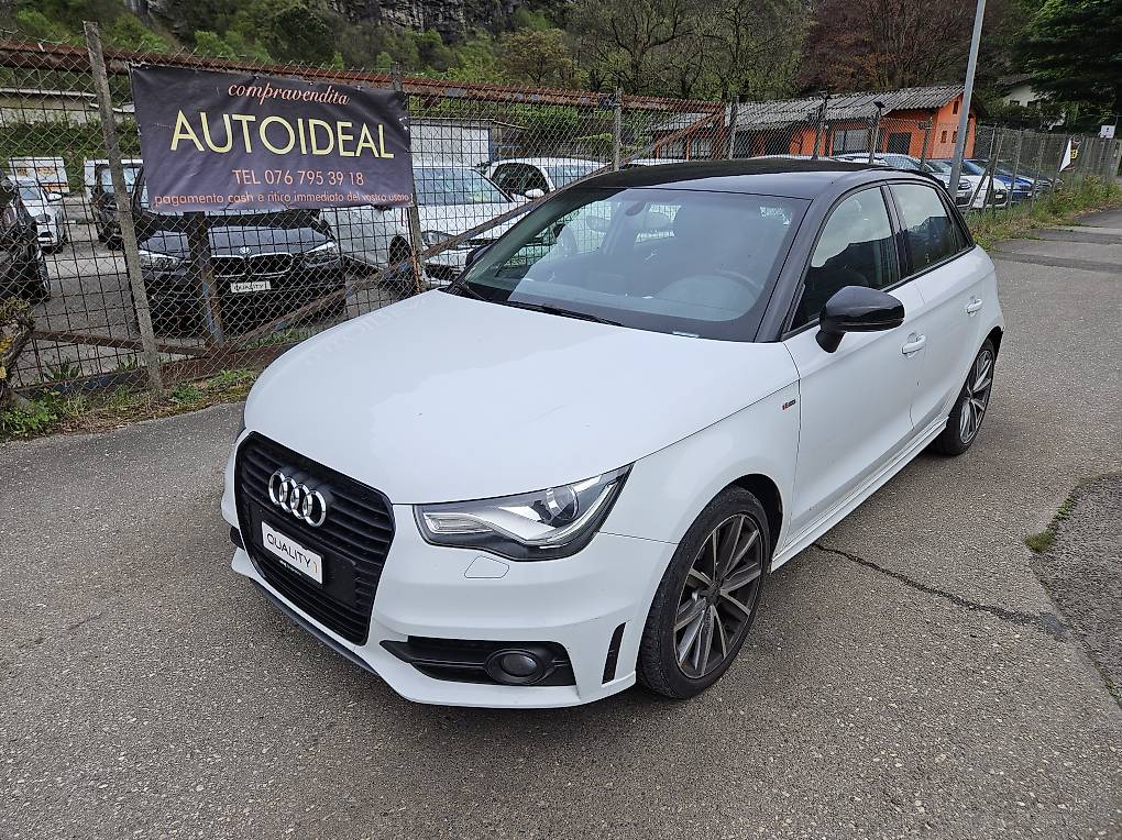 audi a1 sportback s line collaudata garanzia 12m