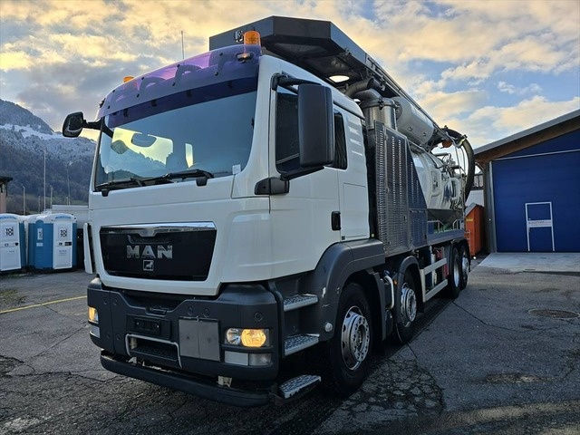 MAN, TGS 35.480, Saugwagen