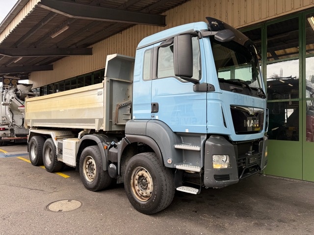 MAN, TGS 35480 8x4, 3-Seitenkipper