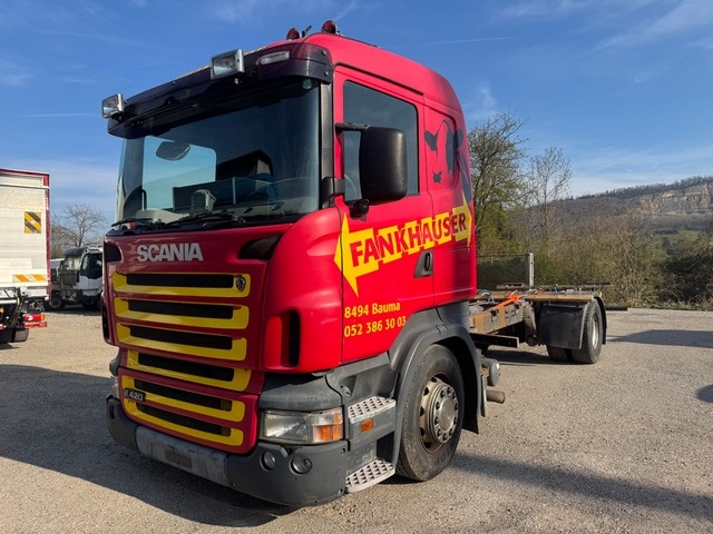 SCANIA, R420 LB, Chassis-Kabine
