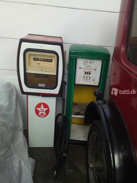 distributori benzina vintage automobilia
